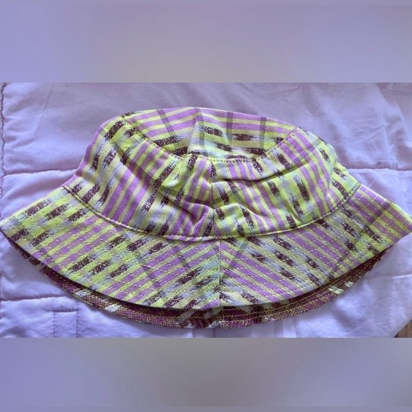 NWOT Aerie Jacquard Reversible Bucket Hat One Size - Picture 3 of 9